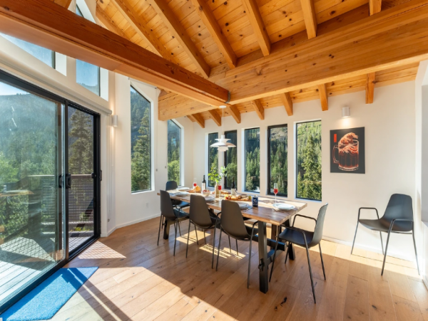 Lake Tahoe Multi-Level Modern Vacation Rental Private Sauna