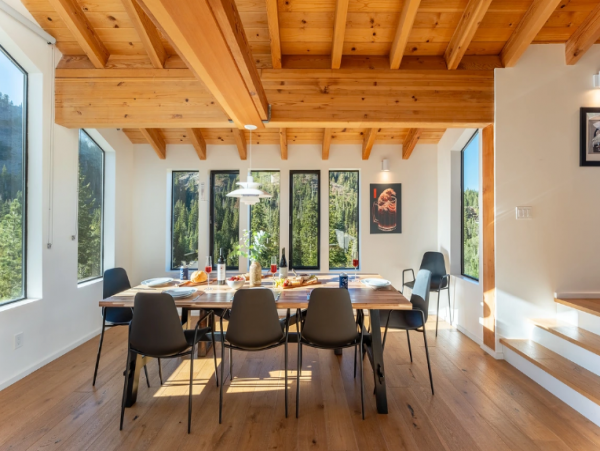 Lake Tahoe Multi-Level Modern Vacation Rental Private Sauna