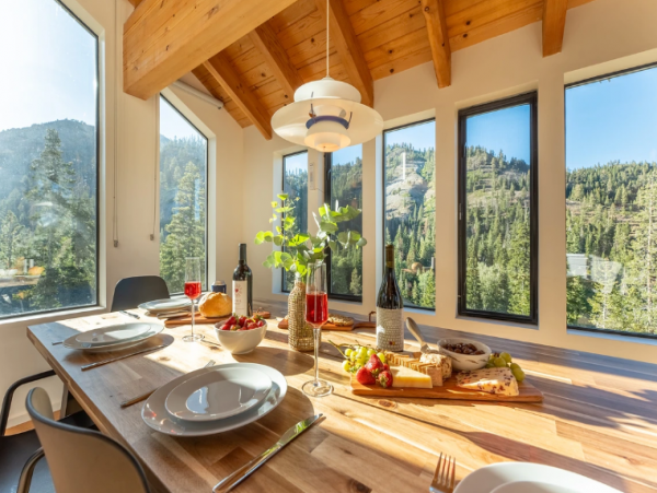 Lake Tahoe Multi-Level Modern Vacation Rental Private Sauna