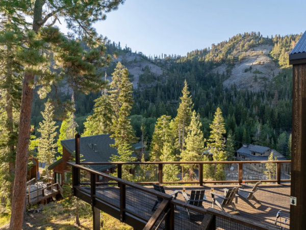 Lake Tahoe Multi-Level Modern Vacation Rental Private Sauna