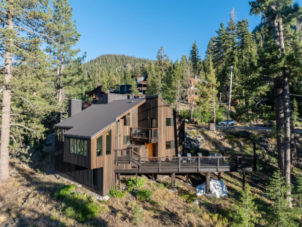 Lake Tahoe Multi-Level Modern Vacation Rental Private Sauna
