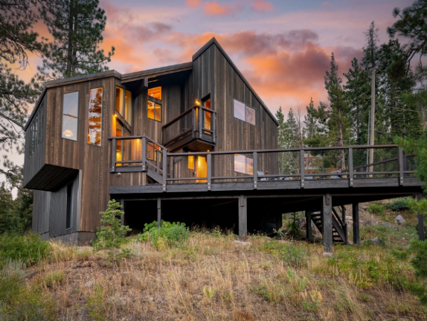 Lake Tahoe Multi-Level Modern Vacation Rental Private Sauna
