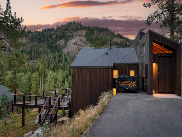 Lake Tahoe Multi-Level Modern Vacation Rental Private Sauna