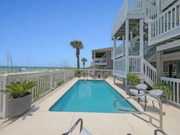 Beautiful Home on the Beach with Private Beachfront Pool in Panama City Beach