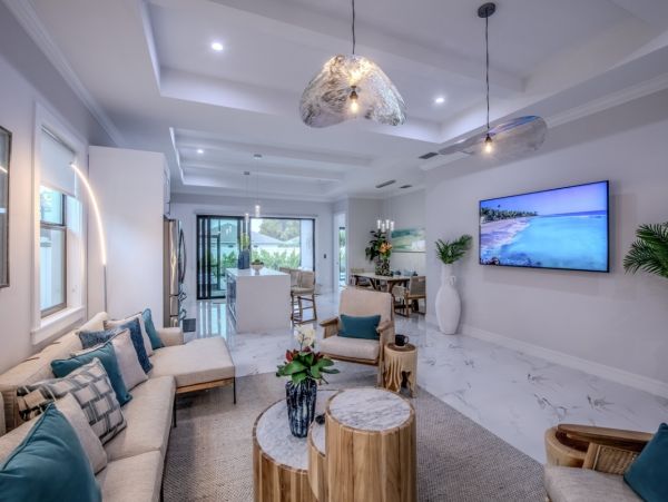 Experience Luxury Living In A New Beach House In Naples
