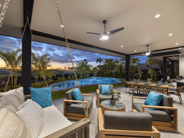 Kohala Coast Luxury Vacation Villa Walk to Beach