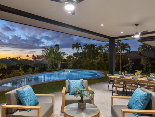 Kohala Coast Luxury Vacation Villa Walk to Beach