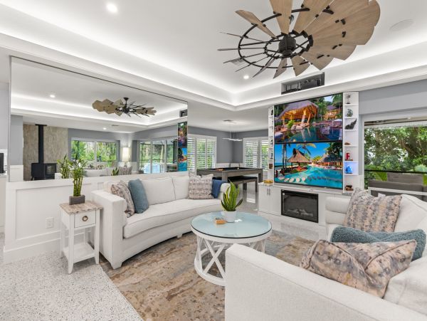 Sanibel Vacation Rental with Pool & Hot Tub 3-Bedroom Beach House