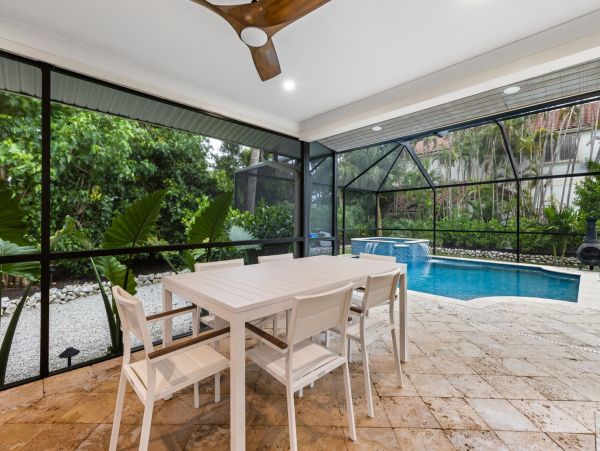 Sanibel Vacation Rental with Pool & Hot Tub 3-Bedroom Beach House