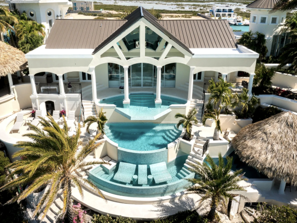Turks & Caicos Luxury Estate Home Private beach 17 Bedrooms