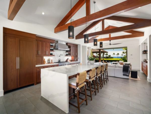 Ocean & Golf Course View Four Bedroom Vacation Rental in Poipu