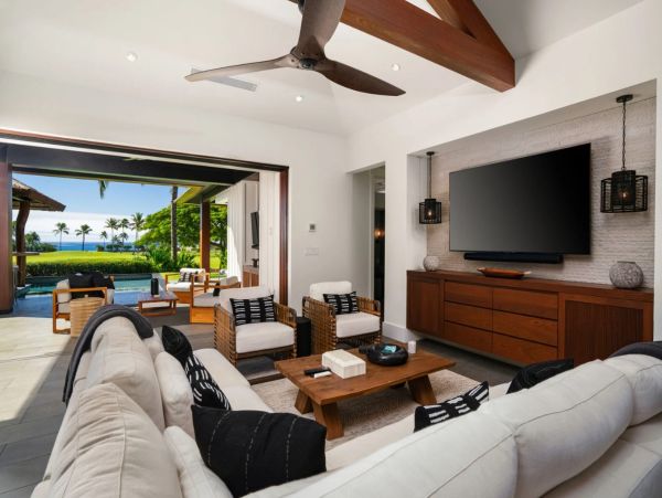 Ocean & Golf Course View Four Bedroom Vacation Rental in Poipu