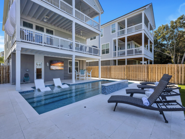 Luxury 6 Bedroom Hilton Head Vacation Pool Home Sleeps 20