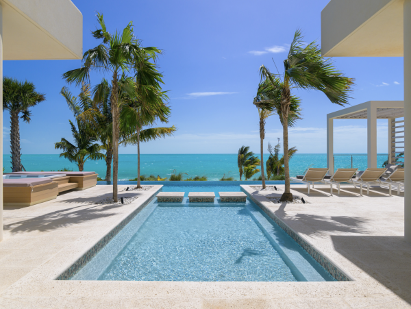 Pure Turks and Caicos Luxury Beachfront Four Bedroom Home