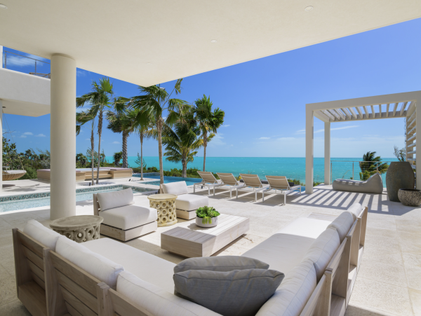 Pure Turks and Caicos Luxury Beachfront Four Bedroom Home