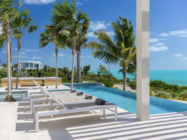 Pure Turks and Caicos Luxury Beachfront Four Bedroom Home