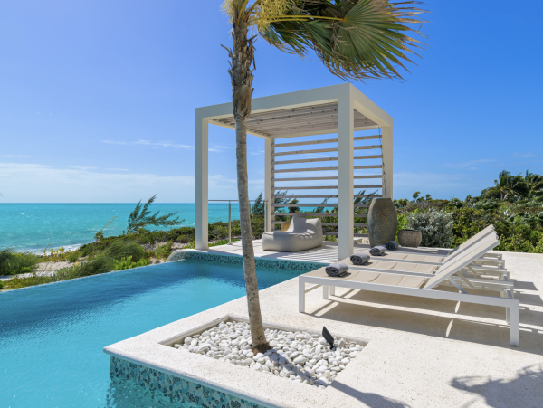 Pure Turks and Caicos Luxury Beachfront Four Bedroom Home