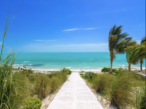 Pure Turks and Caicos Luxury Beachfront Four Bedroom Home