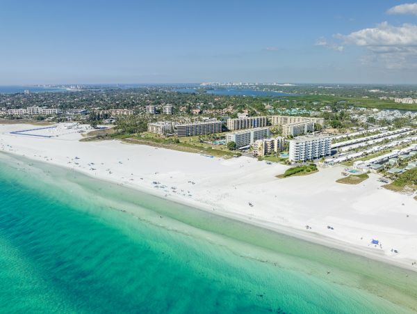 Beachfront Two Bedroom Vacation Rental Condo in Siesta Key