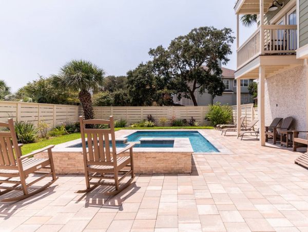 Hilton Head Seven Bedroom Home with Beach Across the Street
