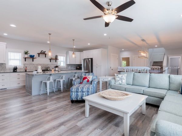 Hilton Head Seven Bedroom Home with Beach Across the Street