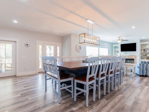 Hilton Head Seven Bedroom Home with Beach Across the Street