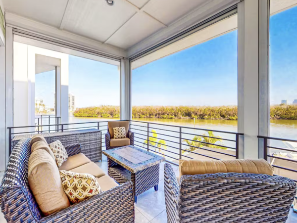 Bay Front Bonita Springs Four Bedroom Home