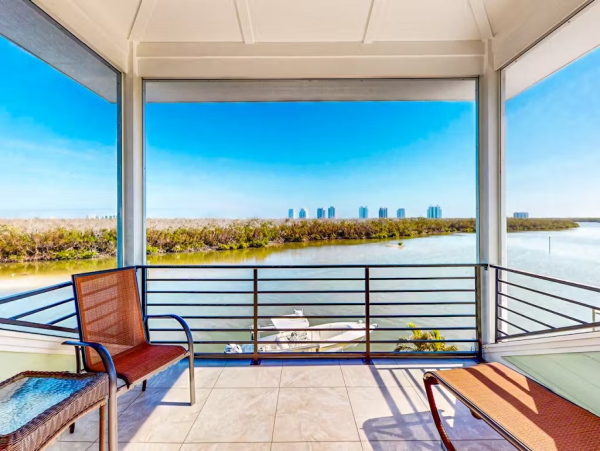 Bay Front Bonita Springs Four Bedroom Home