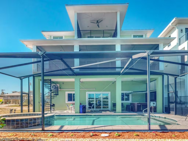 Bay Front Bonita Springs Four Bedroom Home