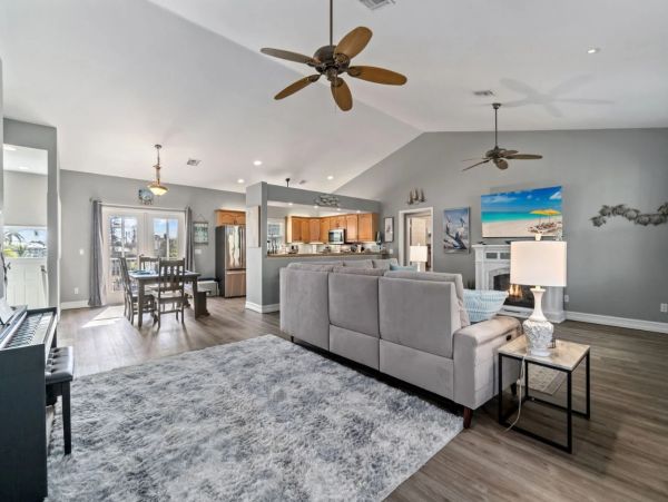 Canal Front Four Bedroom Charming Home in Bonita Beach