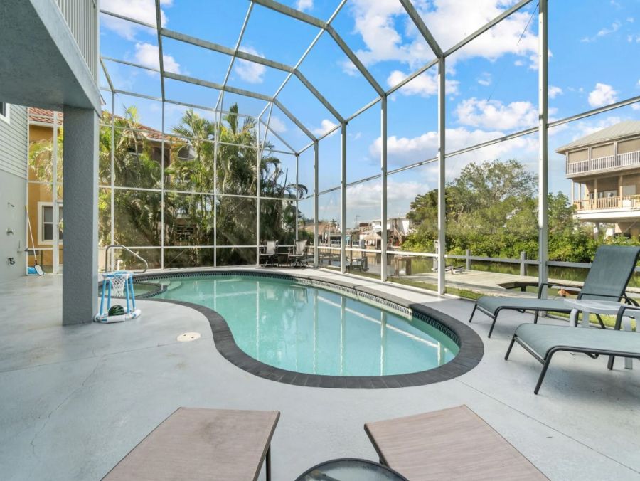 Canal Front Four Bedroom Charming Home in Bonita Beach