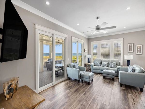 Navarre Beach Four Bedroom Vacation Home with Panoramic Water Views