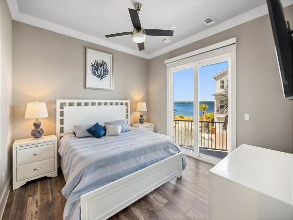 Navarre Beach Four Bedroom Vacation Home with Panoramic Water Views