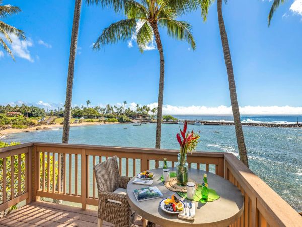 Koloa Oceanfront Stunning Three Bedroom Vacation Home