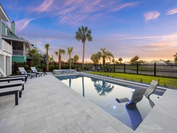Isle of Palms Golf Course and Waterway Views Four Bedroom Home