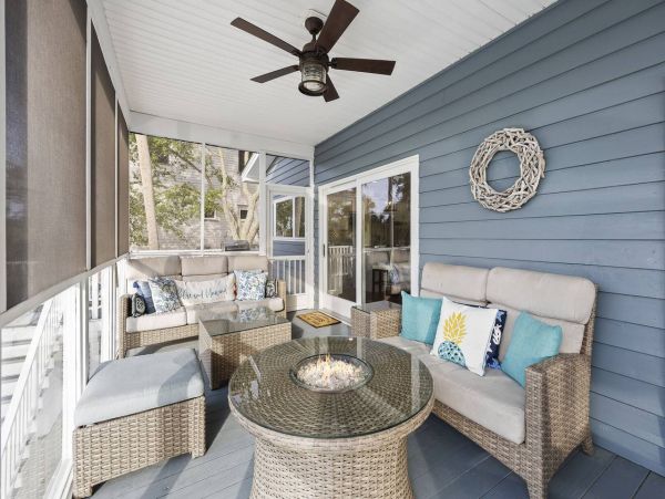 Isle of Palms Golf Course and Waterway Views Four Bedroom Home