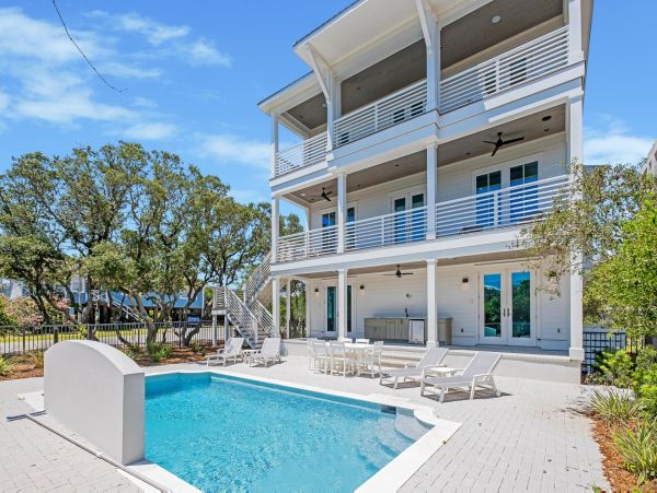 Seacrest Beach Eight Bedroom Rental Home with Amazing Gulf Views