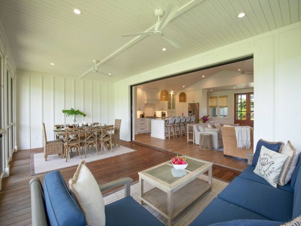South Shore Luxury Plantation Home Kauai Stroll to Poipu Beach