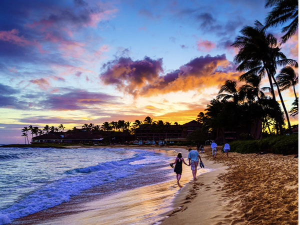 South Shore Luxury Plantation Home Kauai Stroll to Poipu Beach