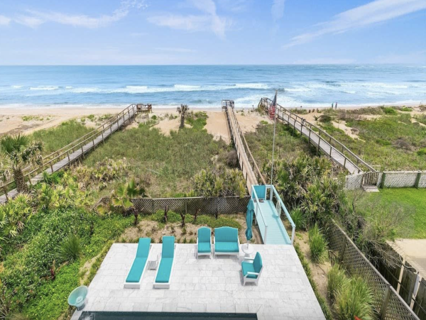 Beachfront Lovely Five Bedroom St. Augustine Pool Home