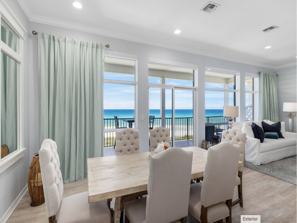 Santa Rosa Beachfront Penthouse Level Luxury Vacation Condo Stunning Views