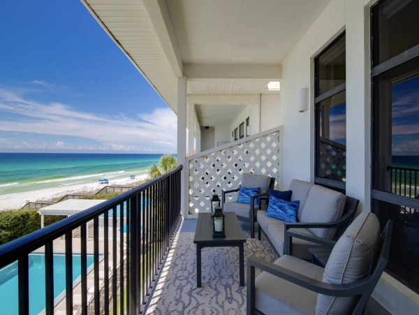 Santa Rosa Beachfront Penthouse Level Luxury Vacation Condo Stunning Views