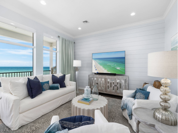 Santa Rosa Beachfront Penthouse Level Luxury Vacation Condo Stunning Views