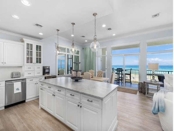 Santa Rosa Beachfront Penthouse Level Luxury Vacation Condo Stunning Views