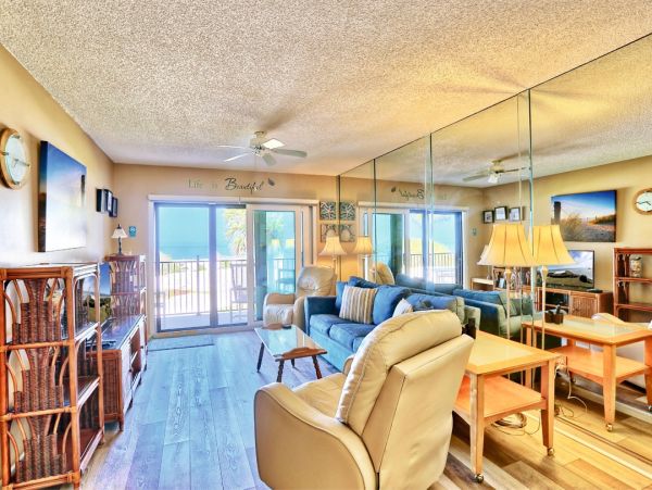 St Petersburg Beachfront Condo Rental Florida Gulf Coast Vacation Home