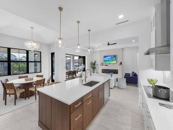 Luxury Waterfront Retreat on Marco Island Two-Story Home
