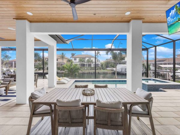 Luxury Waterfront Retreat on Marco Island Two-Story Home