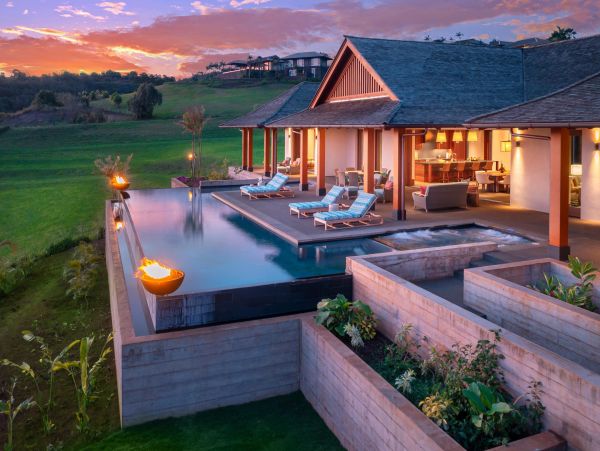 Kauai Luxury Vacation Rental - South Shore Villa and Guest House with Pool