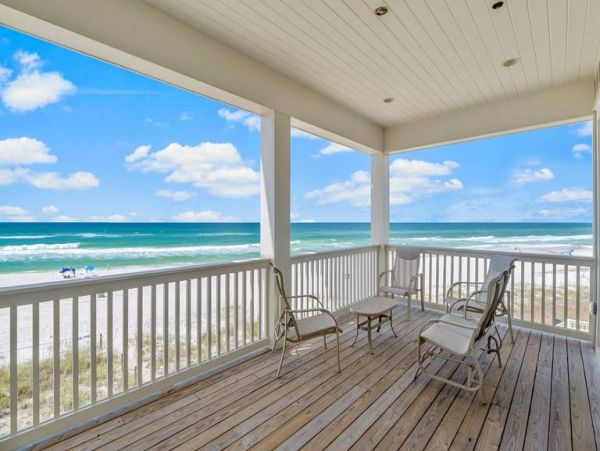 Beachfront 10-Bedroom Vacation Rentals  with Private Pools in Panama City Beach