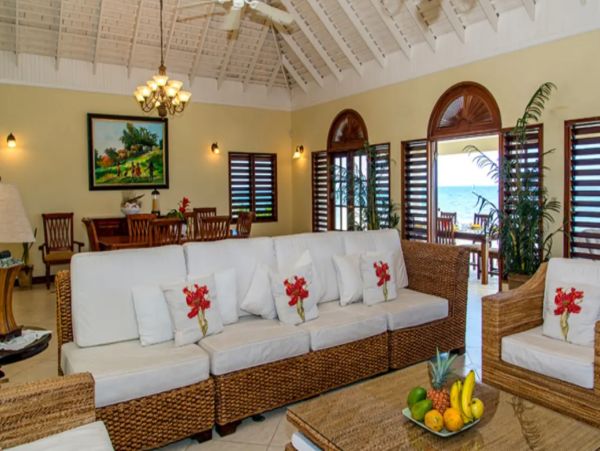 Jamaica Ocean Front Three Bedroom Luxury Villa